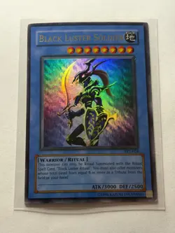 Yugioh - Black Luster Soldier SYE-024 ULTRA Rare + Ritual SYE-025 LP Set - Image 2
