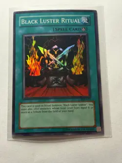 Yugioh - Black Luster Soldier SYE-024 ULTRA Rare + Ritual SYE-025 LP Set - Image 4