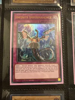 1X NM Infinite Impermanence - RA01-EN075 - Ultra Rare - 1st Edition - Image 1