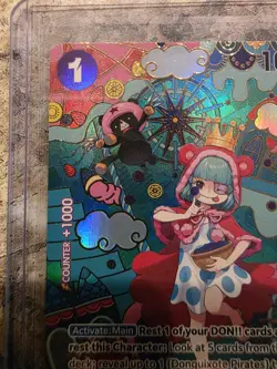 Bandai One Piece CCG Sugar OP10-065 Full Art Special Holo SP Character Card - Image 2