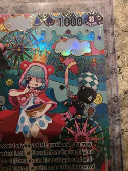 Bandai One Piece CCG Sugar OP10-065 Full Art Special Holo SP Character Card - Image 3