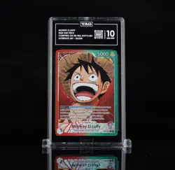 2025 One Piece Op13-001 Carrying His Will Monkey D. Luffy Alternate Art TAG 10 - Image 1