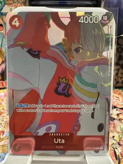 Uta (Gift Collection 2023) OP01-005 One Piece Promotion Cards Foil - Image 1