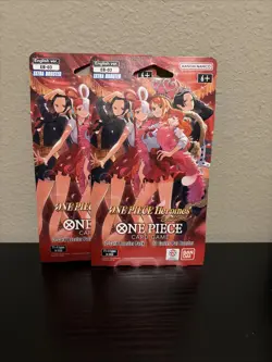 ONE PIECE Heroines EB-03 Lot x2 Sleeved Booster pack English Unopened In-hand - Image 1