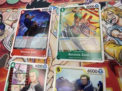 One Piece Stamped Roronoa Zoro OP02-043 OP07-113 OP07-034 PRE-RELEASE Event - Image 3