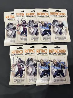 NEW Riftbound Spiritforged League of Legends Booster 9x Packs 14 Card Per Pack - Image 1