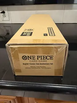 One Piece TCG Card Game 2nd Year Anniversary Set English Edition New & SEALED - Image 1
