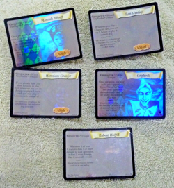 5 Harry Potter TCG Holo Foil Cards Griphook Abbott Weasley Granger Hagrid - Image 1