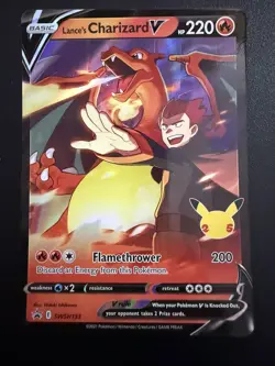 Lance's Charizard V Promo SWSH: Sword & Shield Promo Cards SWSH133 NM - Image 1