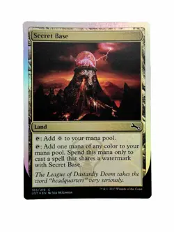 MTG Secret Base C Foil Unstable English LP+ - Image 1