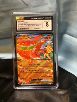 Ho-Oh Ex Pokemon (2023) Trading Card Game Classic - 007/034 CGC 8 - Image 1