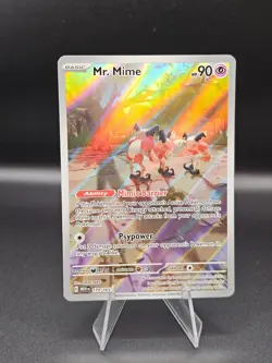 Mr. Mime 179/165 SV: Scarlet & Violet 151 Holo NM Pokemon Card - Image 1