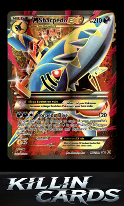 M Sharpedo EX - XY200a XY200a Pokemon Promo Alternate Art Promos Card LP - Image 1