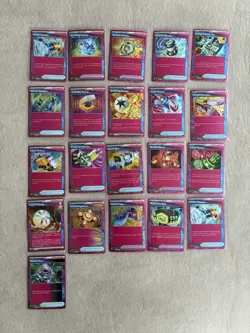 Lot of 21x Pokemon TCG Scarlet and Violet Ace Spec Cards, LP Condition - Image 1
