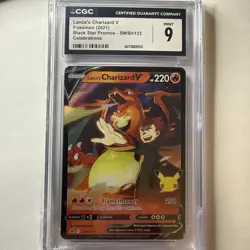 Lance's Charizard V SWSH133 SWSH: Sword & Shield Promo Cards Holo - Image 1