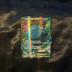 Pokemon TCG XY Base Set Venusaur-EX Full Art Ultra Rare Card 141/146 - Image 1