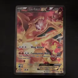 Pokemon Charizard EX XY121 Promo Holo Rare Dragon Card XY TCG English - Image 1