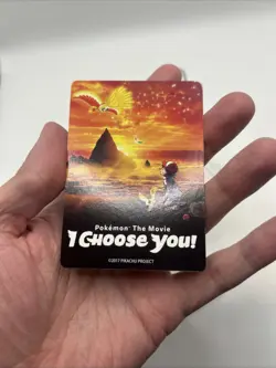 2017 Pikachu & Ash Pokemon the Movie I Choose You Promo Insert Card - Image 4