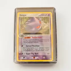 Pokemon TCG Gengar Legend Maker Holo Rare 5/92 100 HP Stage 2 Card 2006 - Image 1