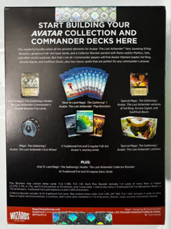 MAGIC THE GATHERING AVATAR THE LAST AIRBENDERS COMMANDER'S BUNDLE SEALED BOX - Image 3
