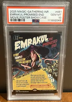MTG: Emrakul, The Promised End (Showcase) Innistrad Remastered PSA 10 GEM MINT - Image 1