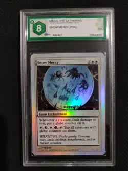Snow Mercy | GRAAD 8 | Happy Holidays Promo 2010 | MTG Magic the Gathering BGS - Image 1