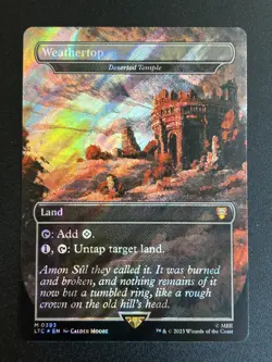 MTG Weathertop (Deserted Temple) Surge Foil Mythic 0393 - NM - LTC - Image 1