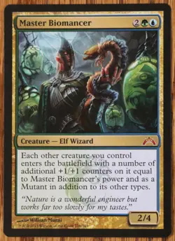 MTG Master Biomancer Magic The Gathering Gatecrash NM/Mint - Image 1