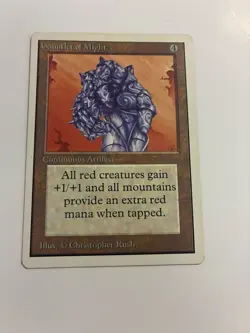 Unlimited Gauntlet of Might MP Reserved List - No Creases Moderate Play - Image 1