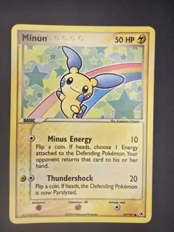 Minun 67/101 Non-Holo Hidden Legends 2004 Pokemon TCG - Image 2
