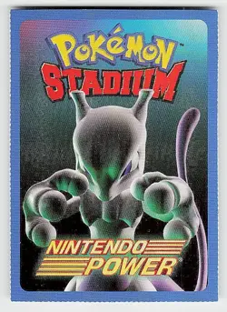 Nintendo Power Mewtwo Pokemon Stadium - Image 1