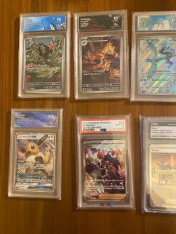 Lot de 8 cartes Pokemon Gradees - PCA - Collect Aura - PSA - CGC - JP - FR - Image 2