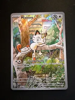 Carte Pokemon - Miaouss 106/094 Flammes Fantasmagorique ME 02 FR AR - Image 1