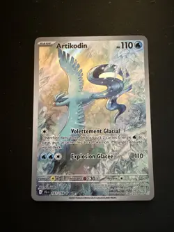 Carte Pokemon AR Artikodin 161/159 Aventure Ensemble Neuve Fr Centrage Parfait - Image 1
