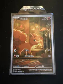 Carte Pokemon Goupix 138/132 AR Mega Evolutions FR Neuve ME01 - Image 1