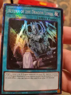 Yugioh Return of the Dragon Lords Collectors Rare RA03 - Image 1