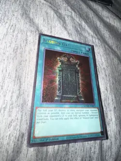 MZMU-EN023 Illusion Gate Secret Rare 1st Edition YuGiOh NM - Image 1