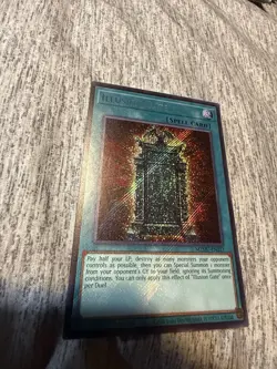MZMU-EN023 Illusion Gate Secret Rare 1st Edition YuGiOh NM - Image 2