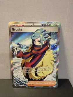 Pokemon TCG Grusha Scarlet & Violet Paldea Evolved Holo Ultra Rare Card 253/193 - Image 1