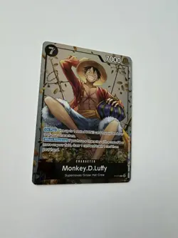 One Piece CCG Monkey D Luffy P-075 Mini Tin Promo Card - Near Mint - Image 2