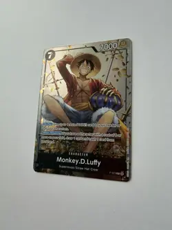 One Piece CCG Monkey D Luffy P-075 Mini Tin Promo Card - Near Mint - Image 3
