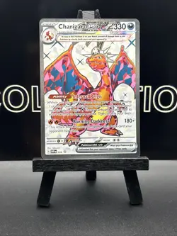Charizard ex SVP 056 Black Star Promo Full Art Pokemon TCG Card - Image 2