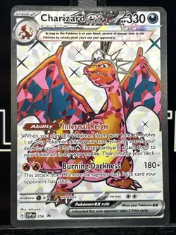 Charizard ex SVP 056 Black Star Promo Full Art Pokemon TCG Card - Image 3