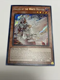Yu-Gi-Oh! TCG Fallen of the White Dragon Effect Card 1st Ed Konami ATK 1800 DEF… - Image 1
