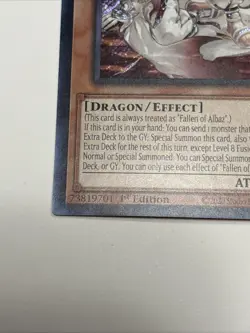 Yu-Gi-Oh! TCG Fallen of the White Dragon Effect Card 1st Ed Konami ATK 1800 DEF… - Image 2