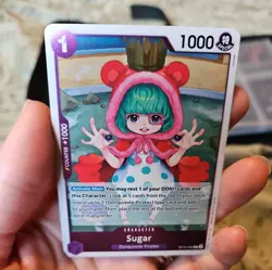 OP10-065 Sugar : Rare English One Piece TCG Card : OP10: Royal Blood - Image 1