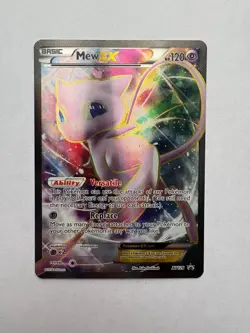 Mew EX XY126 Full Art Black Star Ultra Rare Promo Pokemon Card NM - Image 1