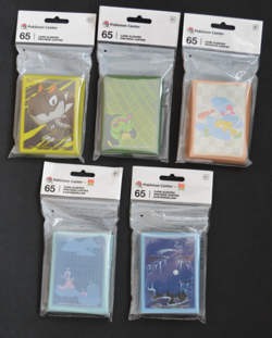 Pokemon TCG Pokemon Center Exclusive (65-card sleeves) pack selection - Image 1
