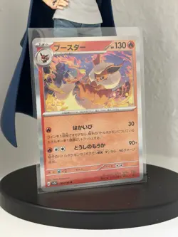 Pokemon Flareon 136/165 Sv2a Card 151 Rare Holo Japanese Ryota Murayama - Image 1