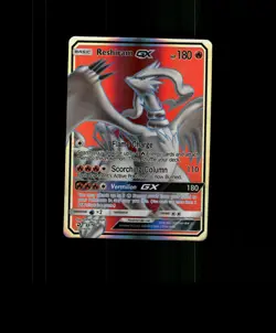 Fan-Art READ DESCRIPTION BELOW HOLO Reshiram Card Reshiram Pokemon Card p3 - Image 1